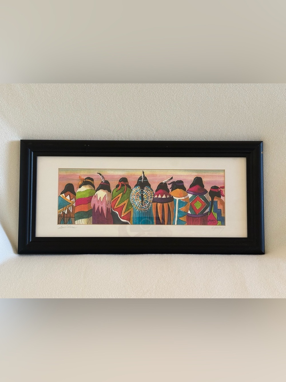 Georgine Morelli “Spectators” Signed Limited Edition Print 5/300 Southwest Art